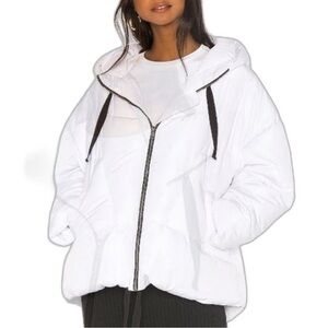 Free People Women’s Hailey Puffer Jacket Oversized Hooded Lightweight Size S-xl